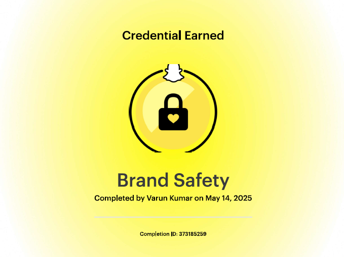 Snapchat Focus Brand Safety SnapChat Ads Brand Safety